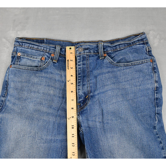 Levis Jeans 541 Mens 35x32 (33x30 Meas) Blue Denim - Picture 9 of 9